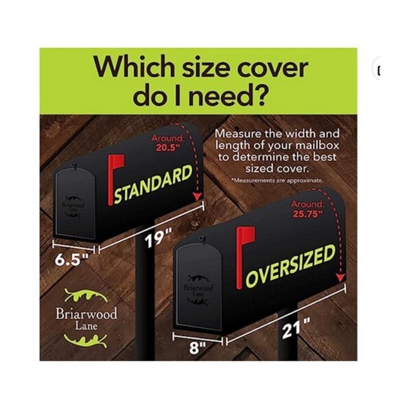 Briarwood Lane Happy Fall Welcome & Gnomes Magnetic Mailbox Cover Standard 2 - Picture 5 of 5